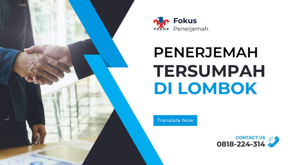 Penerjemah Tersumpah Di Lombok