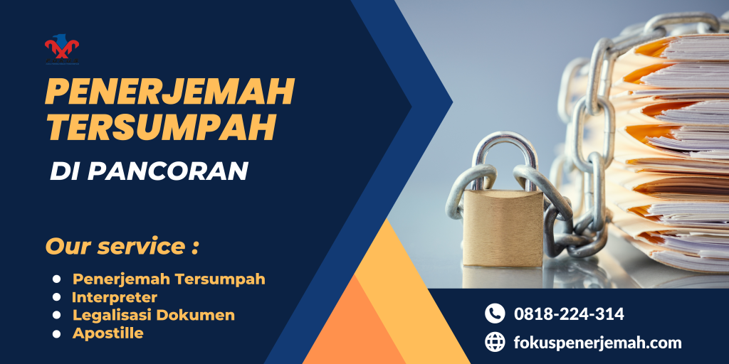 Penerjemah Tersumpah Di Pancoran