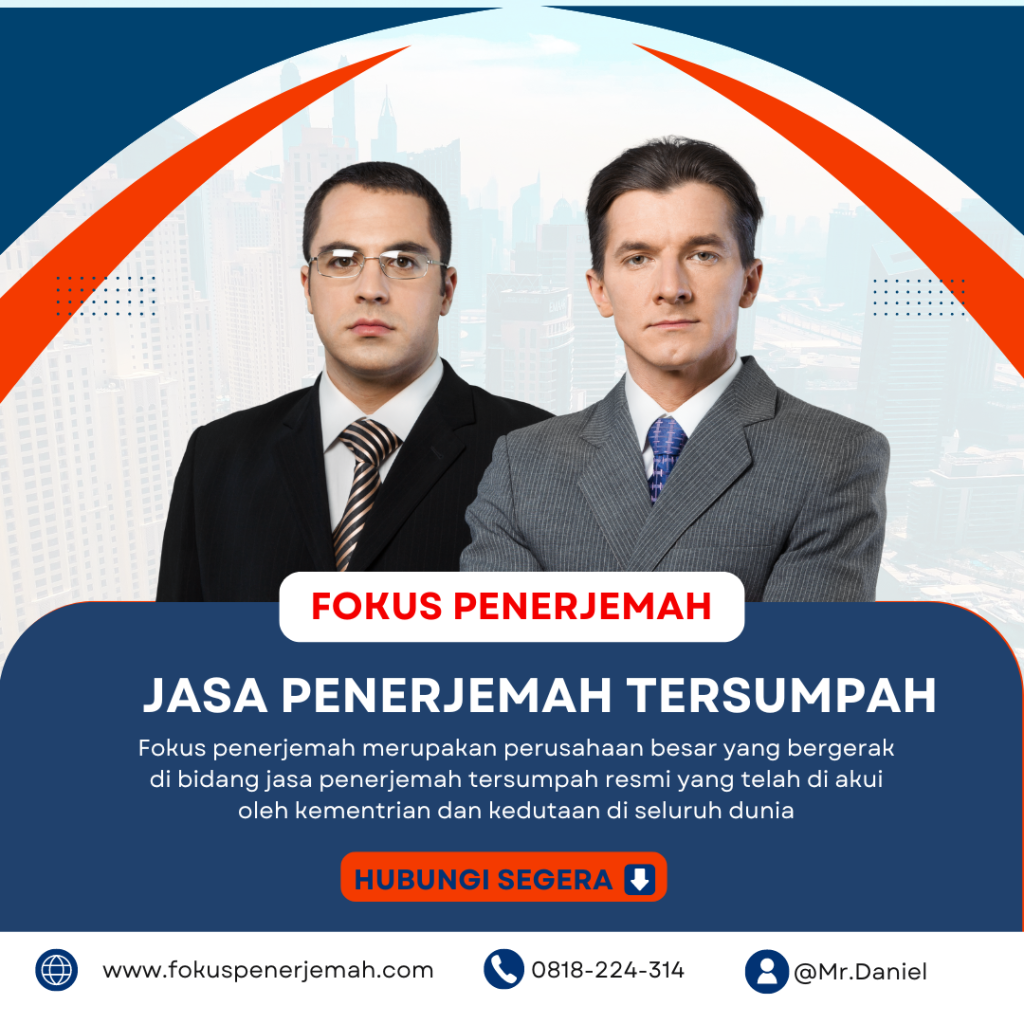 penerjemah tersumpah buku nikah