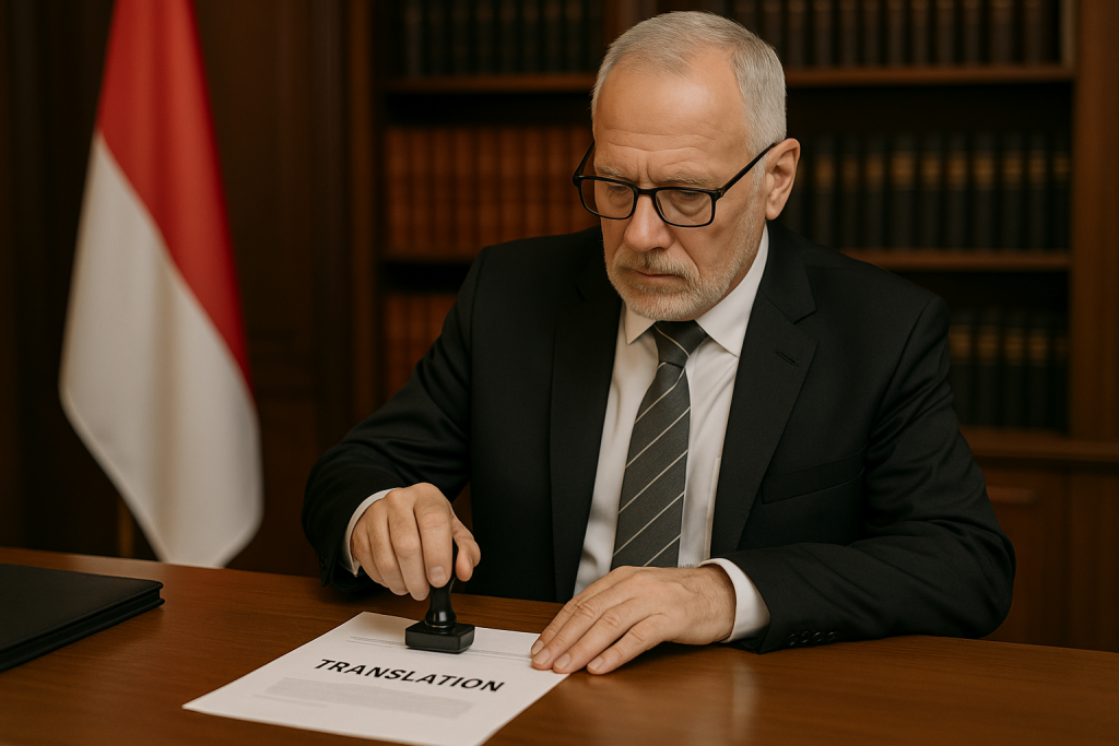 Penerjemah Tersumpah Bahasa Asing